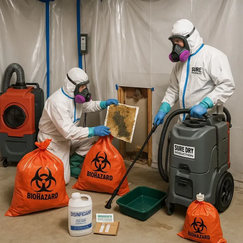 Contaminated Water Handling Protocols process in Tishomingo, OK